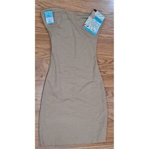 SPANX Strapless Full Slip  Size M Nude Colour Knee Length NEW